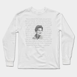 Elizabeth Warren Long Sleeve T-Shirt